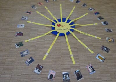 Bodenbild Sonne