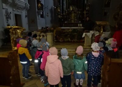 Zu Erntedank in der Kirche